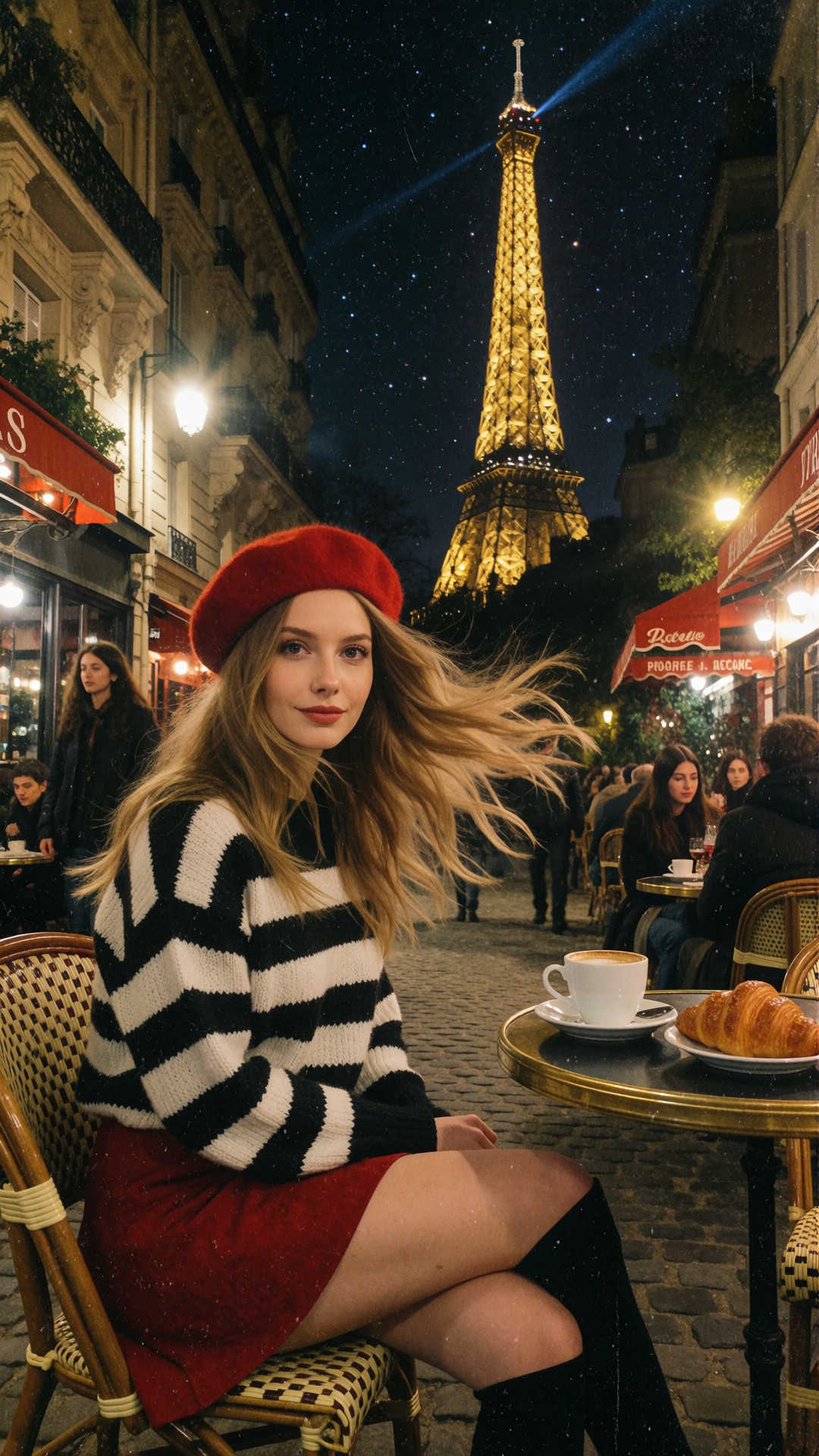 PARIS NOTURNA // CAFÉ & TORRE EIFFEL